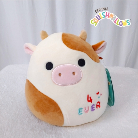 Squishmallows 7.5 Inch Ronnie The Cow Plush - Super Soft & Cuddly Collectible Toy - View #2